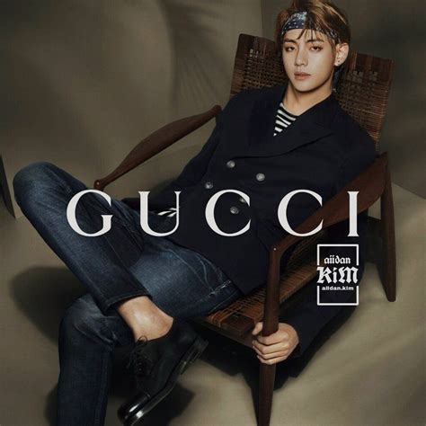 is taehyung a gucci model|bts gucci accessories.